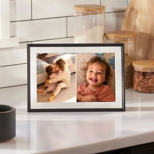 Aura Carver Mat 10,1" Digital Photo frame – Charcoal