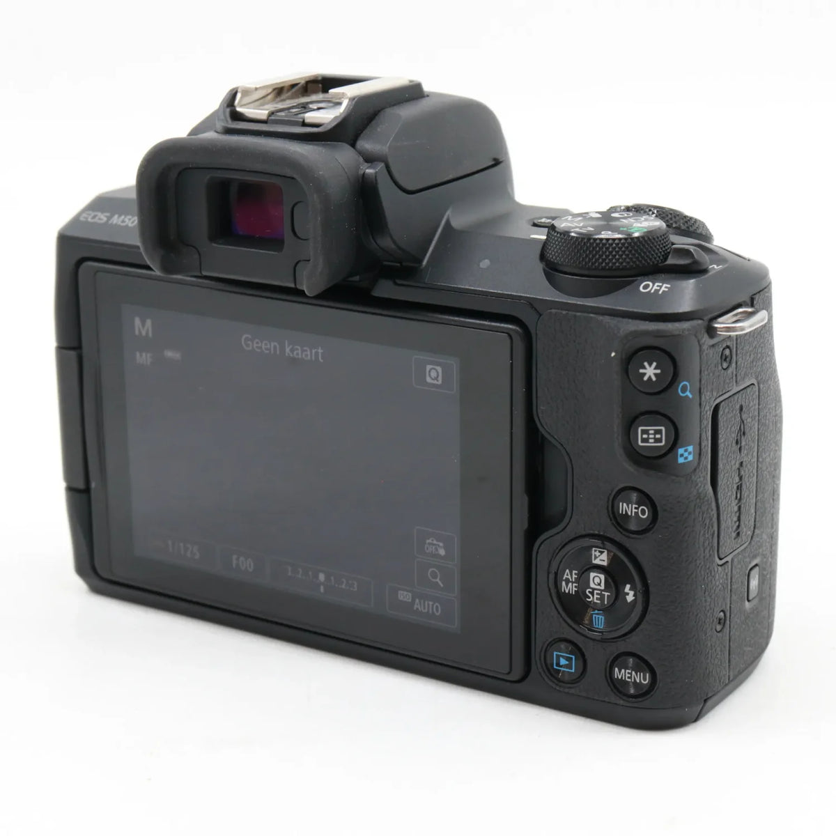 Canon EOS M50 mark II body used