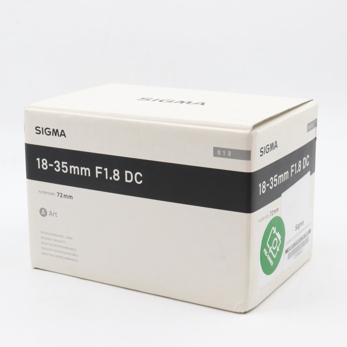 Sigma 18-35mm f/1.8 DC HSM Art Canon EF-S gebraucht