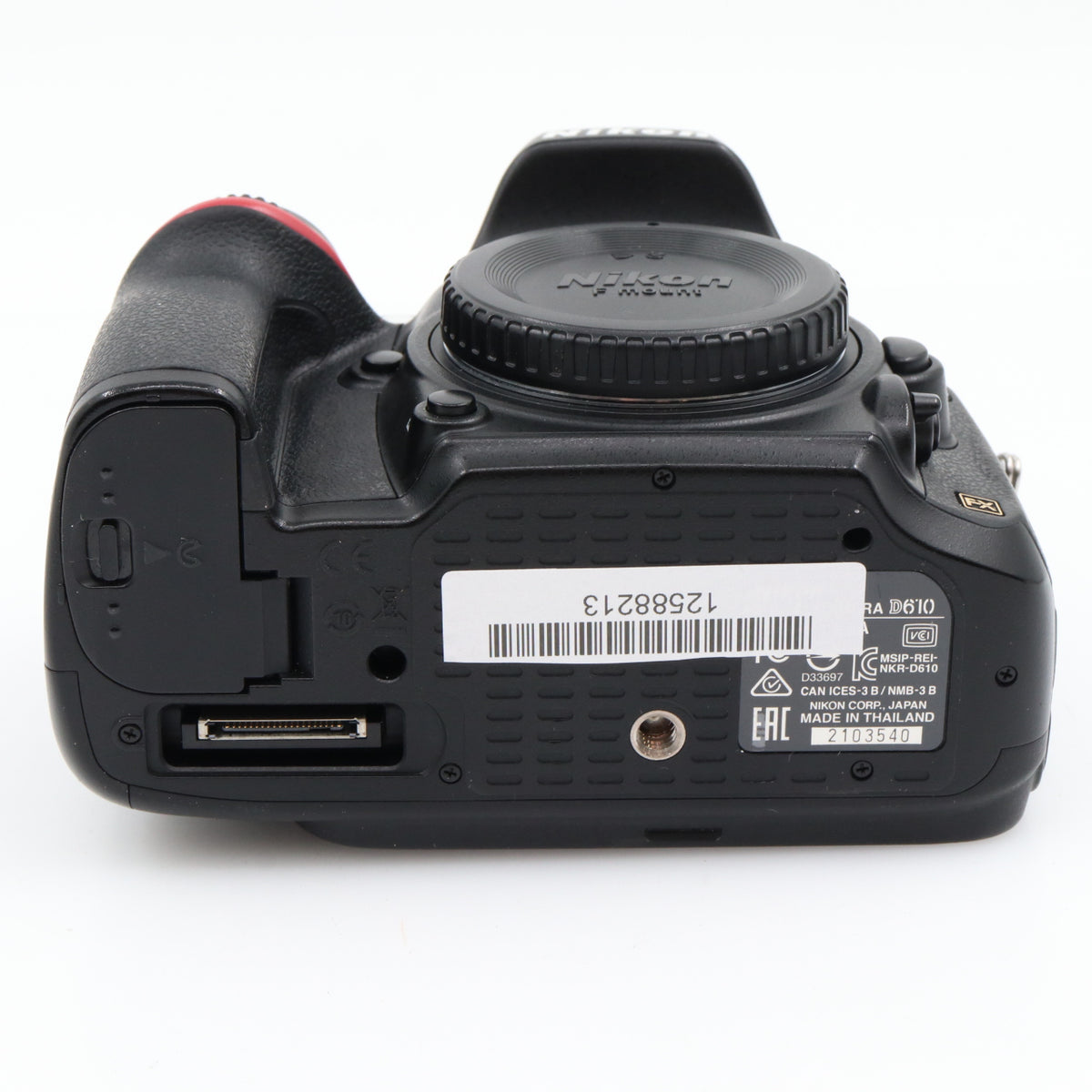 Nikon D610 boîtier occasion