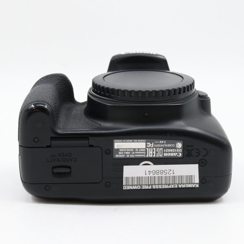 Canon EOS 1300D body used