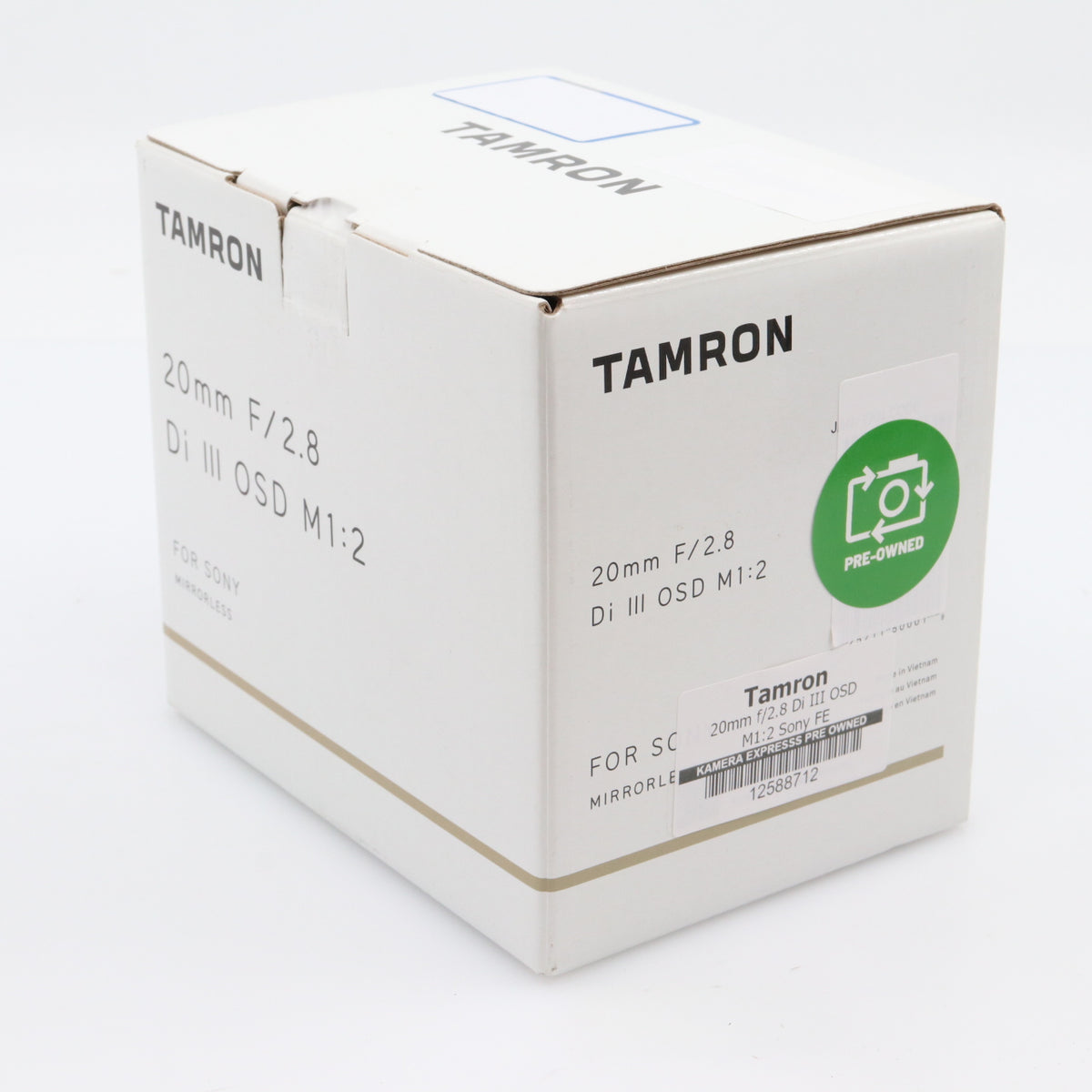 Tamron 20mm f/2.8 Di III OSD M1:2 Sony FE occasion