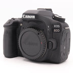 Canon EOS 80D body used