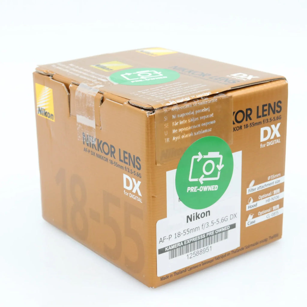 Nikon AF-P 18-55mm f/3.5-5.6G DX occasion