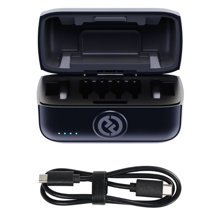 Hollyland LARK M3 Combo 2TX + 4RX USB-C, Gris Sidéral