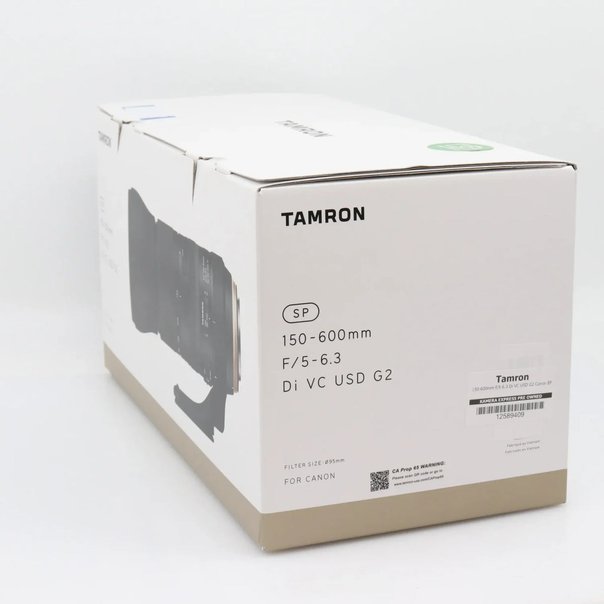 Tamron 150-600mm f/5-6.3 Di VC USD G2 Canon EF used