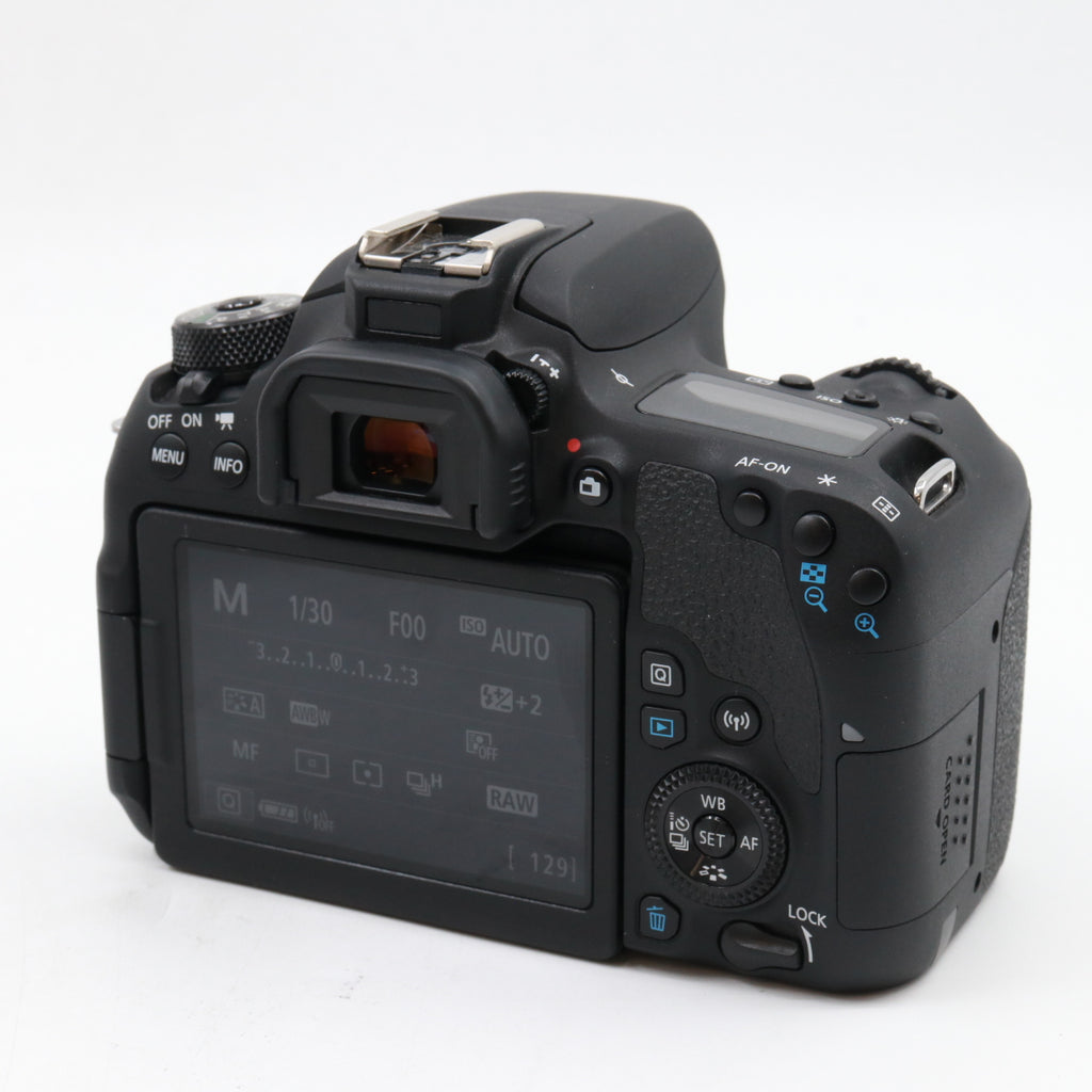 Canon EOS 77D body used