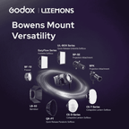 Godox Litemons LE300R Full-color LED Light - Black