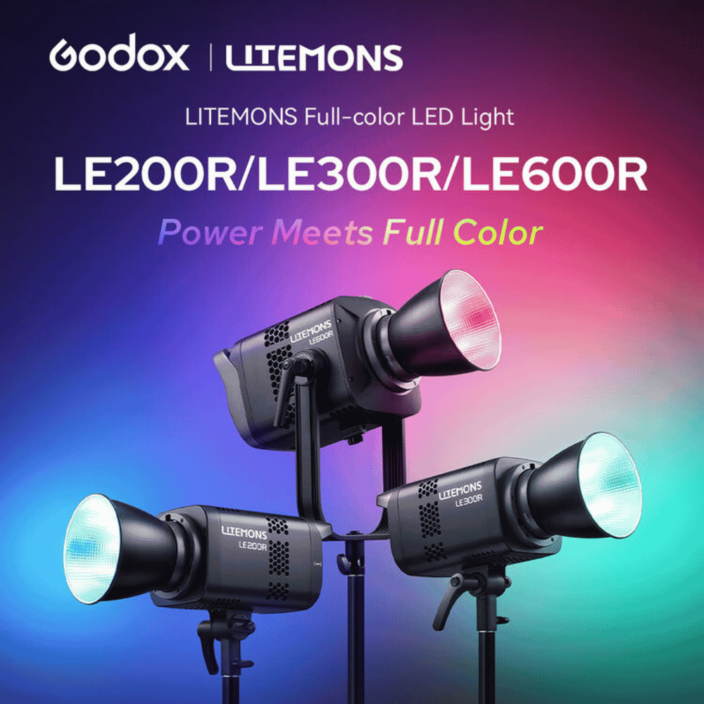 Godox Litemons LE300R Full-color LED Light - Black