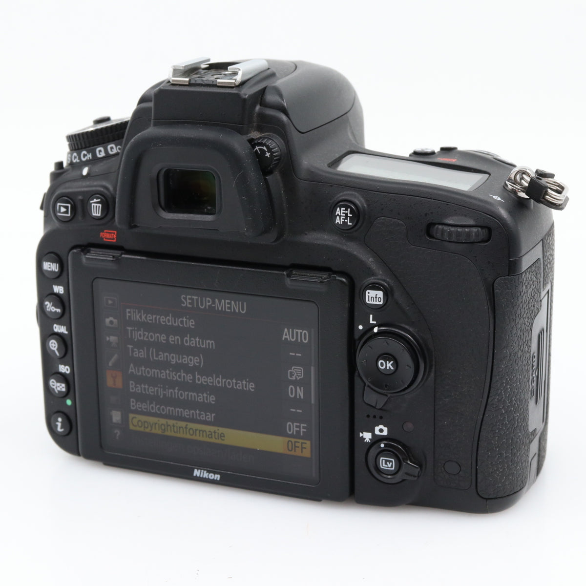 Nikon D750 body used
