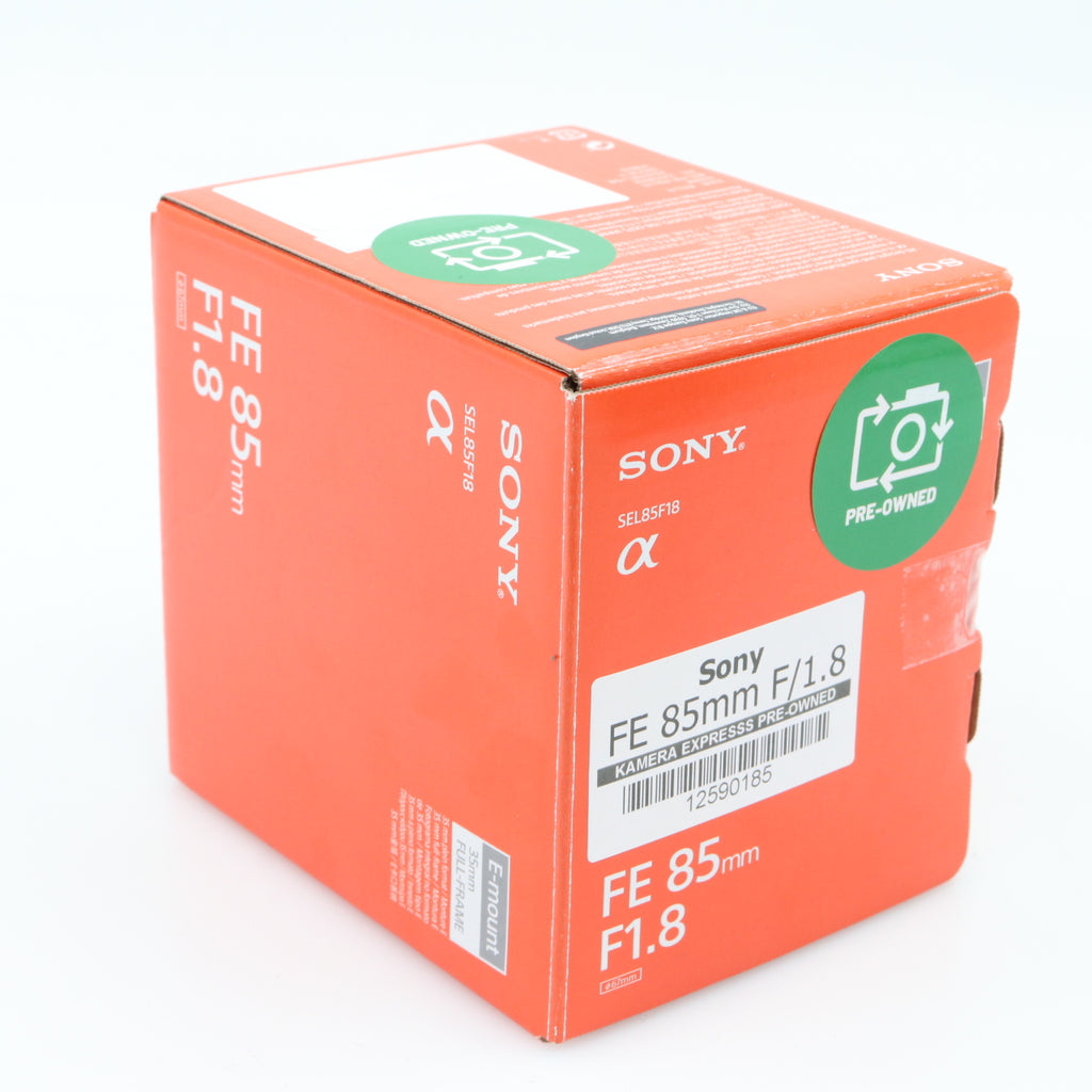 Sony FE 85mm F/1.8 used
