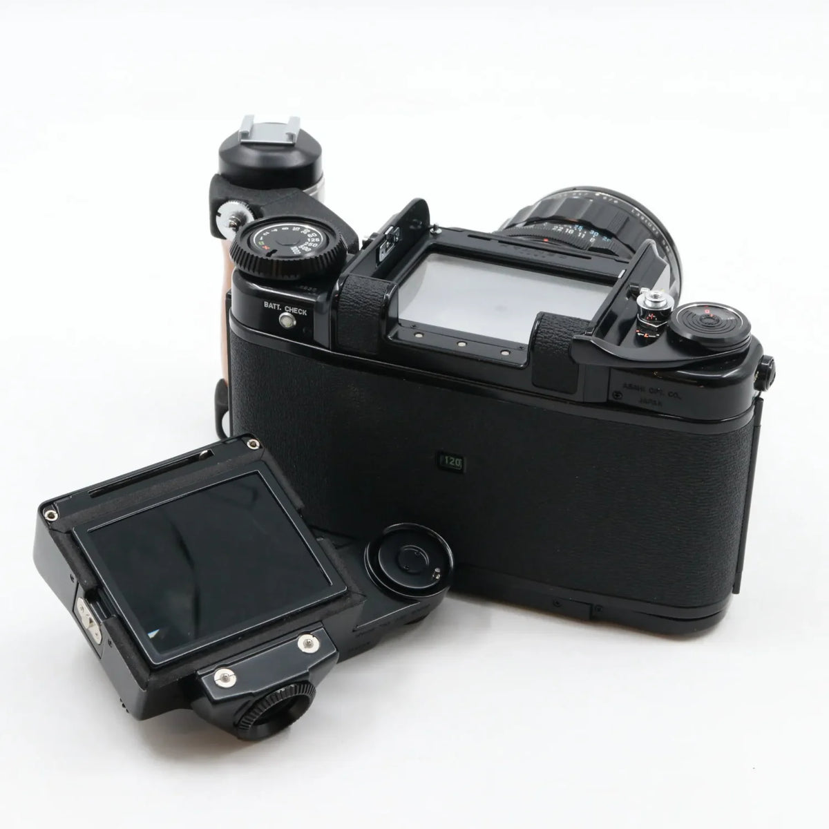 Pentax 6x7 body + SMC Takumar 105mm f/2.4 + handle gebraucht