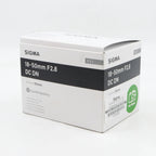 Sigma 18-50mm F/2.8 DC DN Contemporary Canon RF occasion