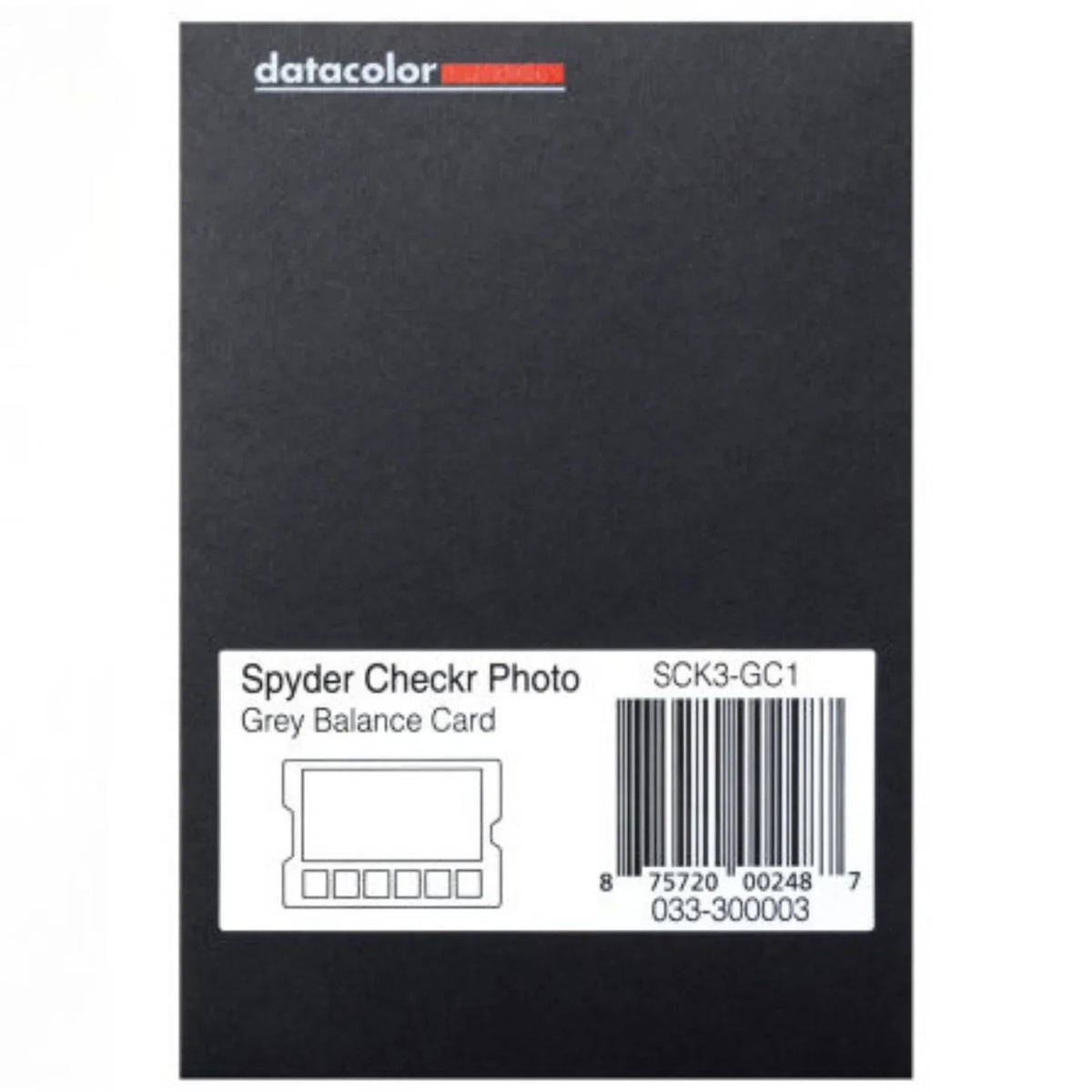Datacolor Spyder Checkr Photo Grey Balance Card