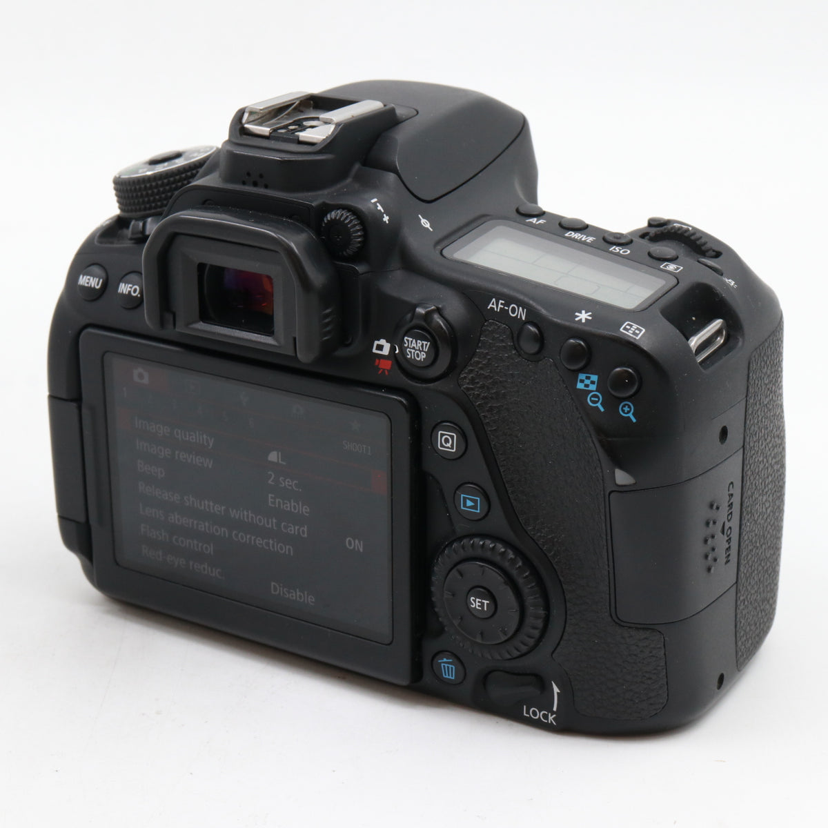 Canon EOS 80D body used