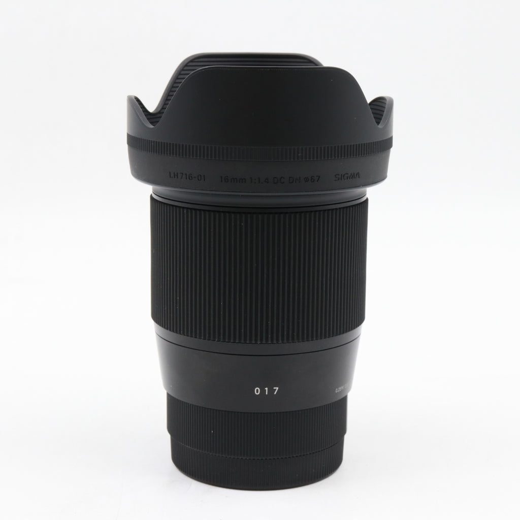 Sigma 16mm f/1.4 DC DN Contemporary Sony E occasion
