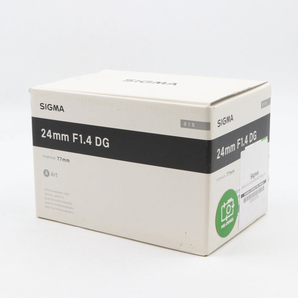 Sigma 24mm f/1.4 DG HSM ART Sony FE used