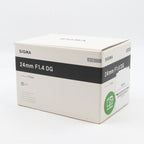 Sigma 24mm f/1.4 DG HSM ART Sony FE used