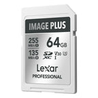 Lexar Image Plus 64GB SDXC UHS-I V30 -  R255/W135 MB/s