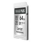 Lexar Image Plus 64GB SDXC UHS-I V30 -  R255/W135 MB/s