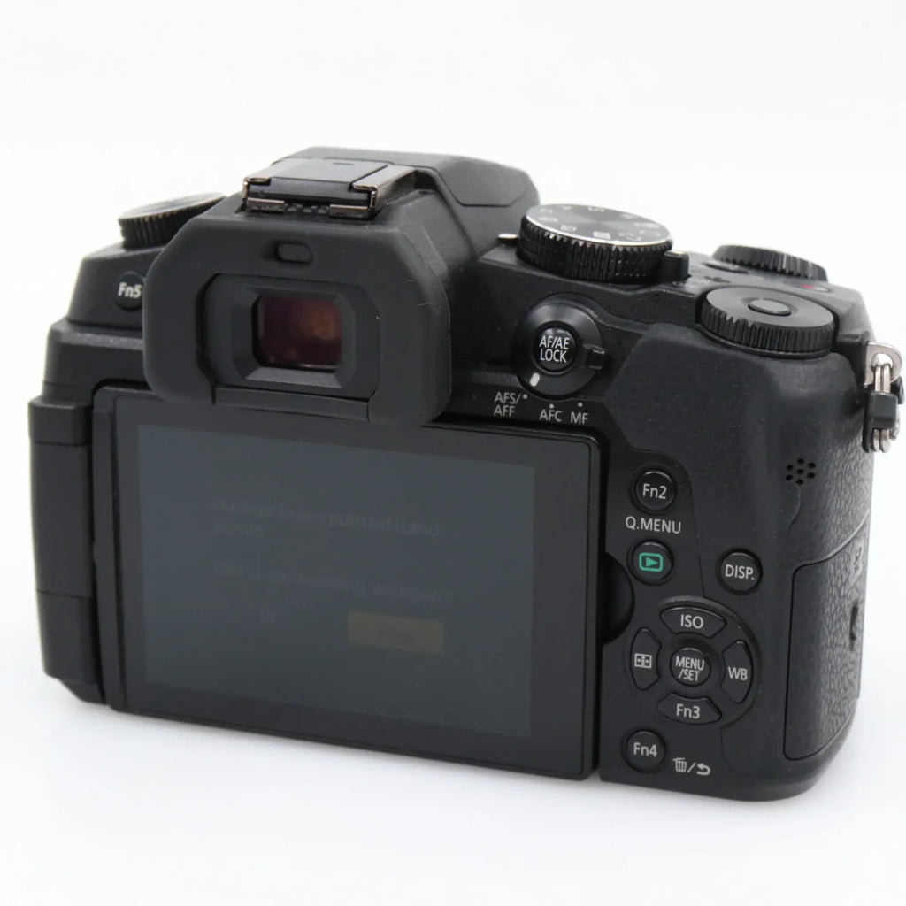 Panasonic Lumix G81 body used