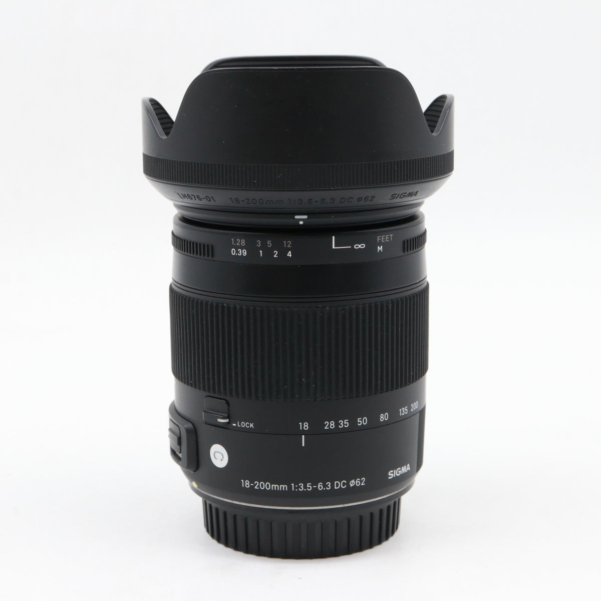 Sigma 18-200mm f/3.5-6.3 DC Macro OS Contemporary Canon used