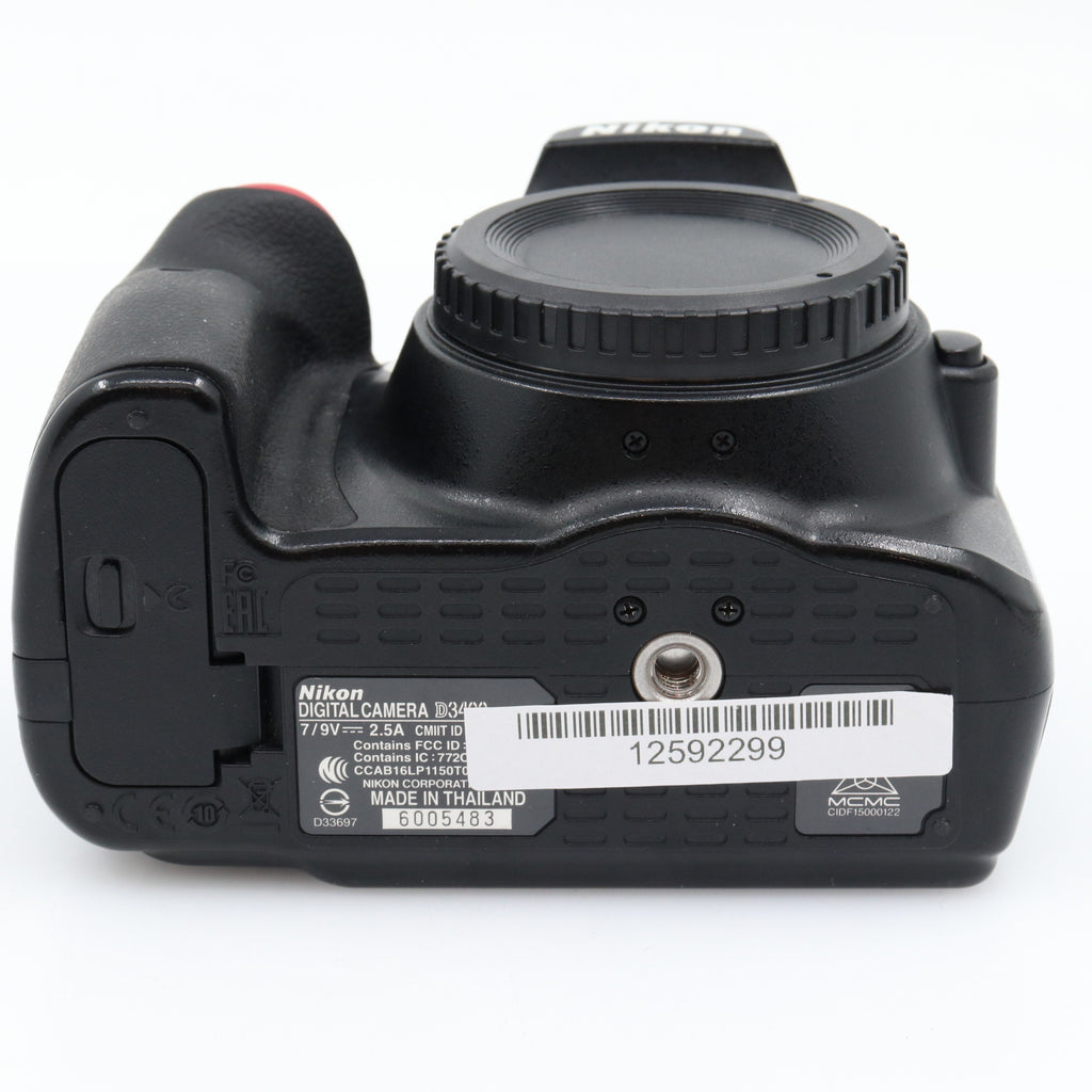 Nikon D3400 body used