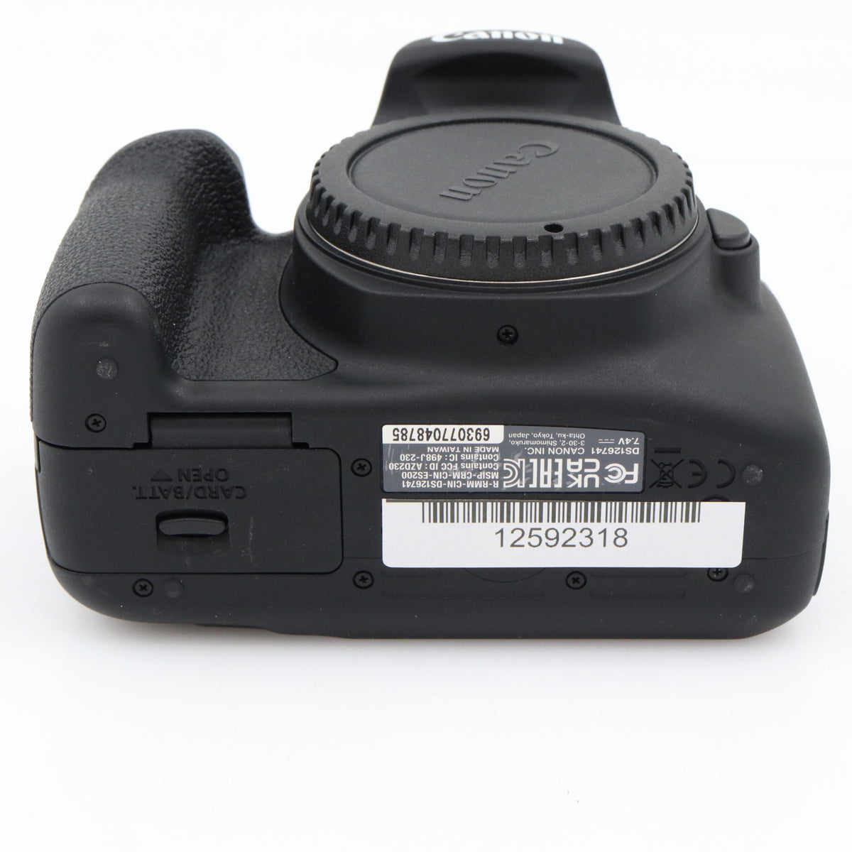Canon EOS 2000D body used