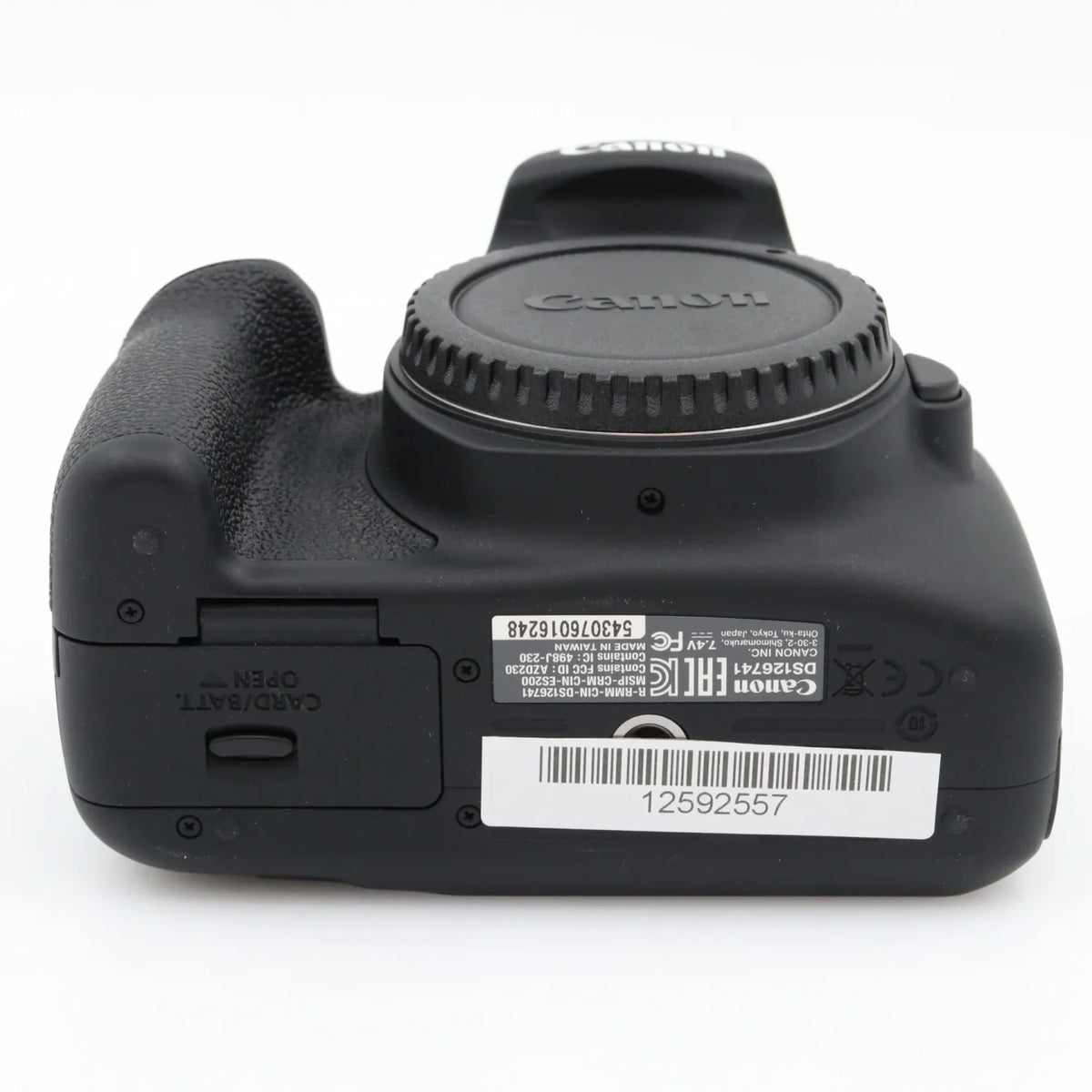 Canon EOS 2000D body used