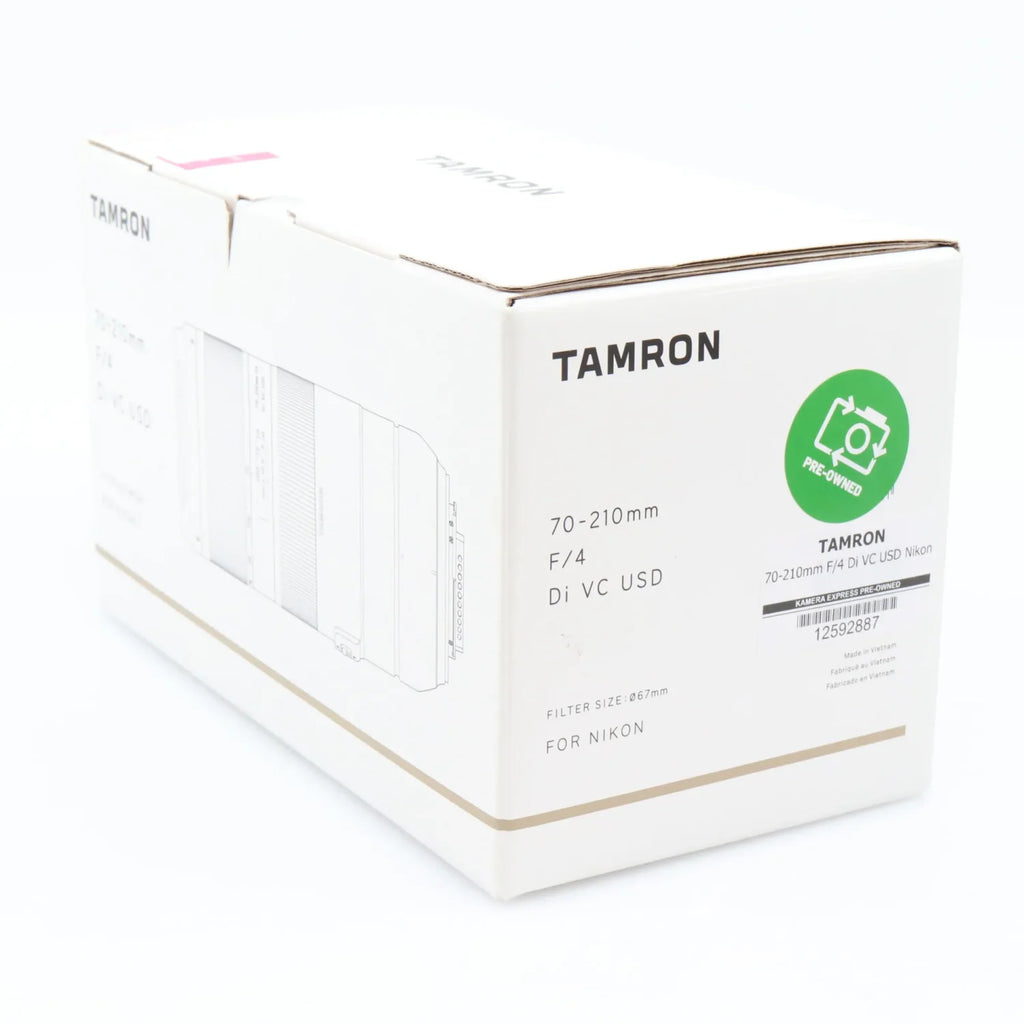 Tamron 70-210mm F/4 Di VC USD Nikon occasiobn