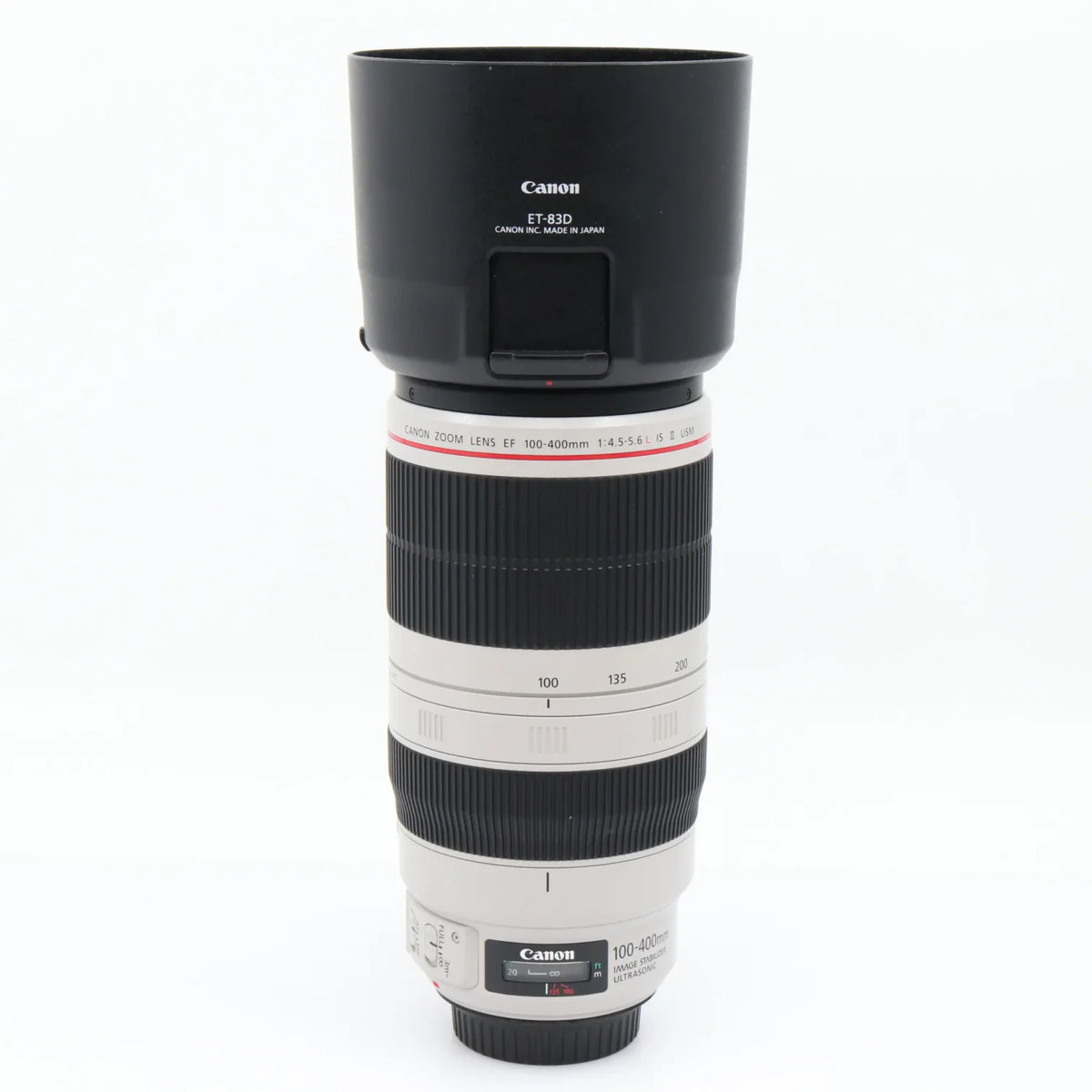 Canon EF 100-400mm f/4.5-5.6 L IS USM II (zoom rotatif) occasion