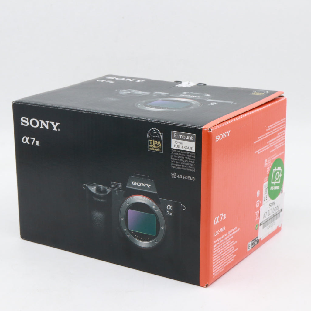 Sony A7 III body used