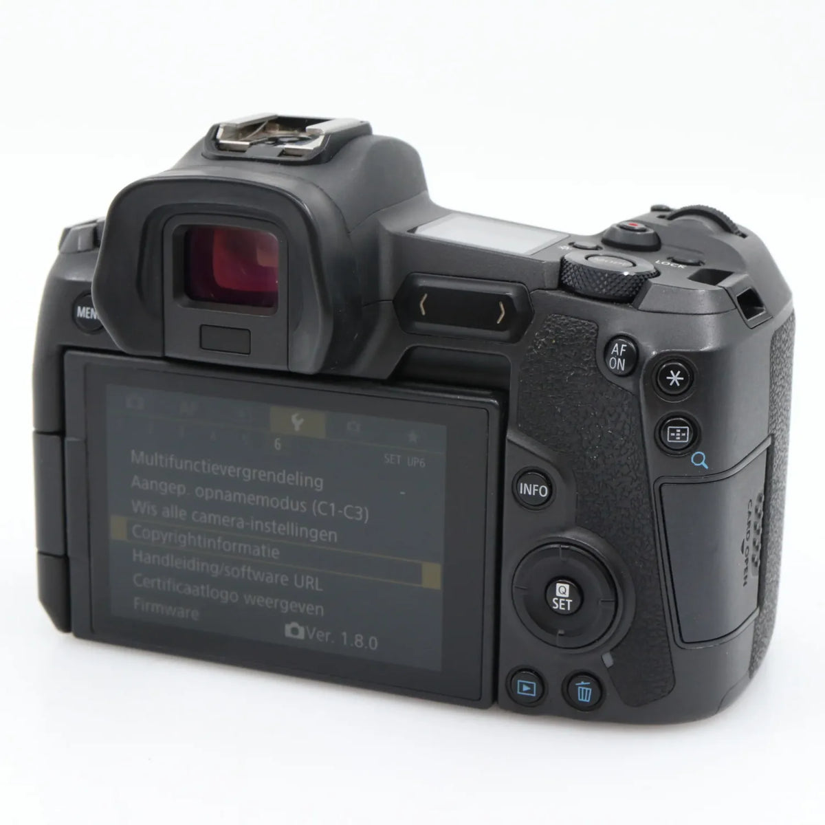 Canon EOS R body used