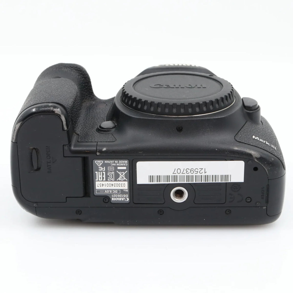 Canon EOS 5D mark III body used