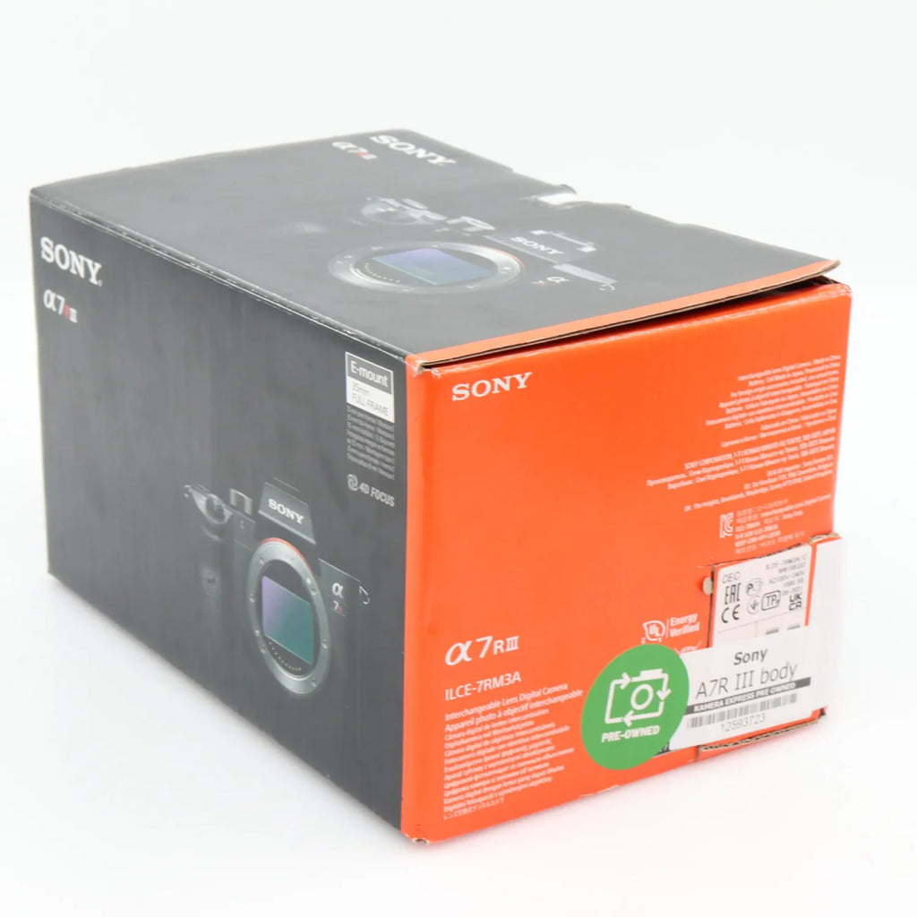 Sony A7R III Gehäuse gebraucht