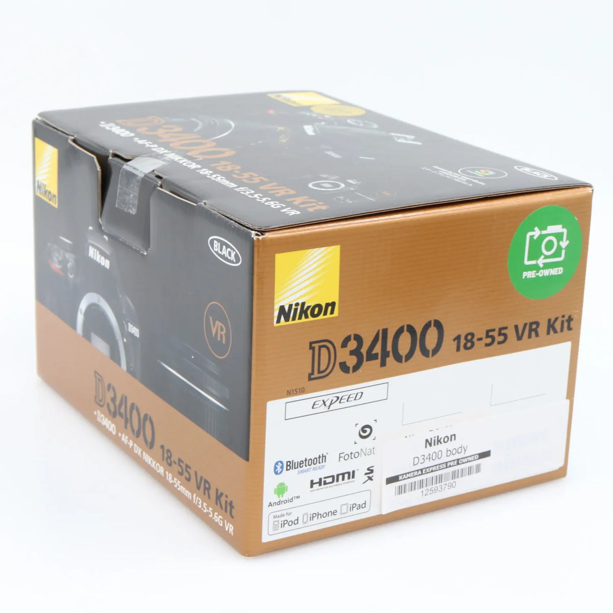 Nikon D3400 boîtier occasion