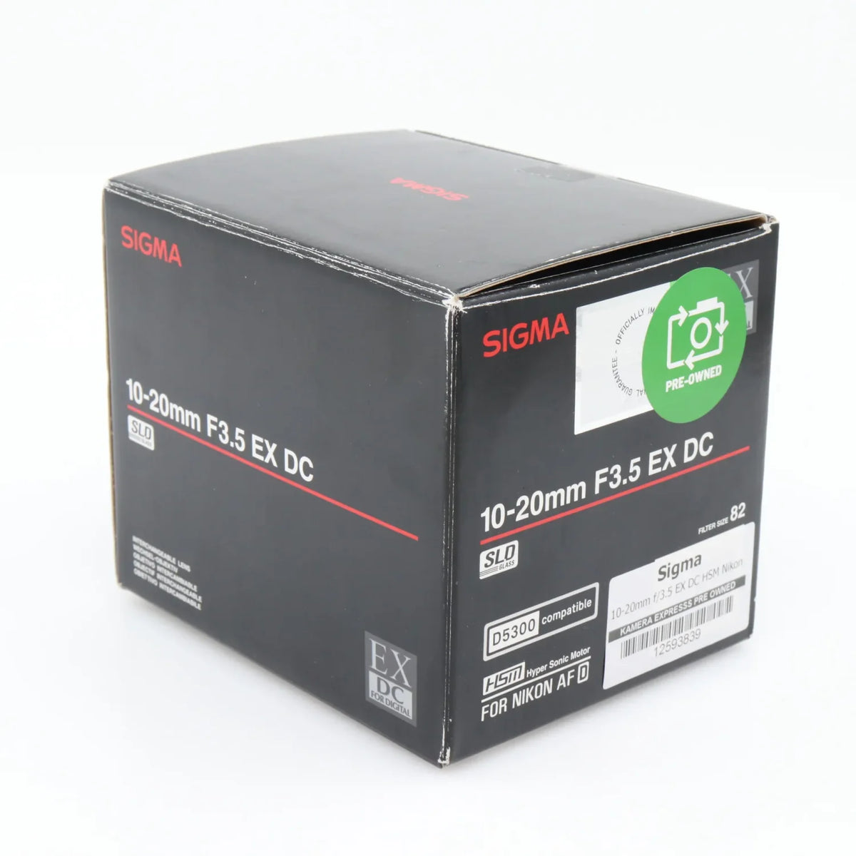 Sigma 10-20mm f/3.5 EX DC HSM Nikon gebraucht