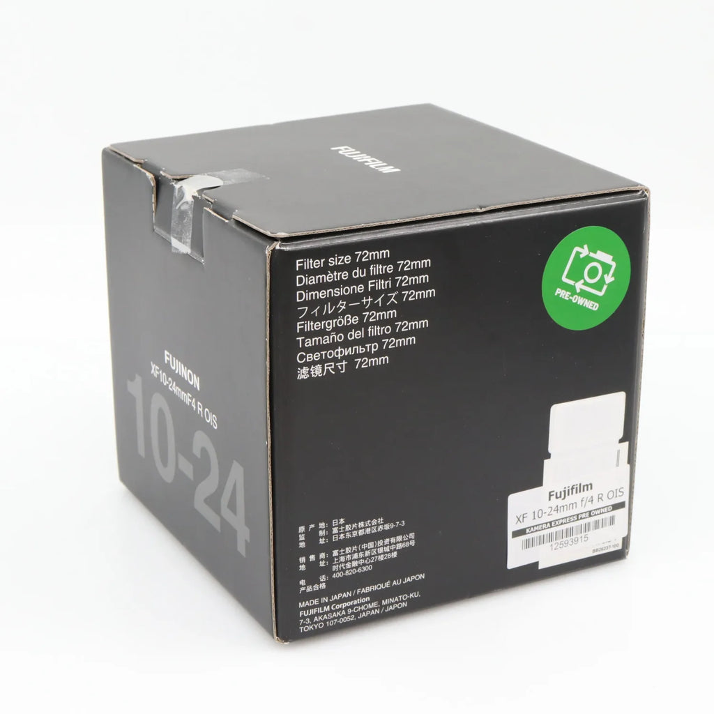 Fujifilm XF 10-24mm f/4 R OIS used