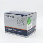 Tokina 11-16mm f/2.8 SD AT-X Pro (IF) DX II Nikon used
