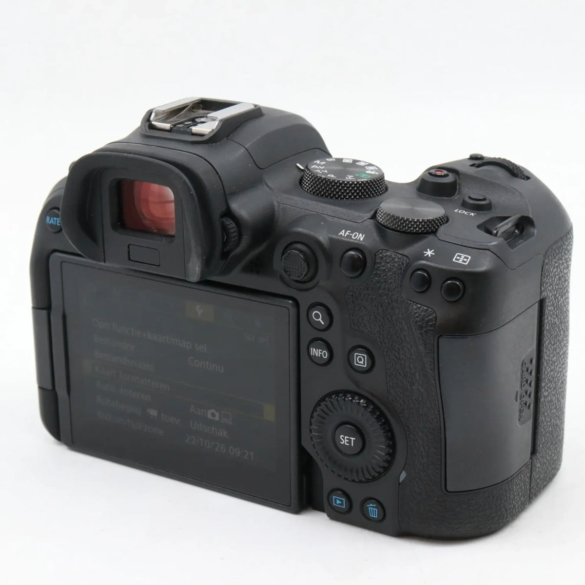 Canon EOS R6 body used