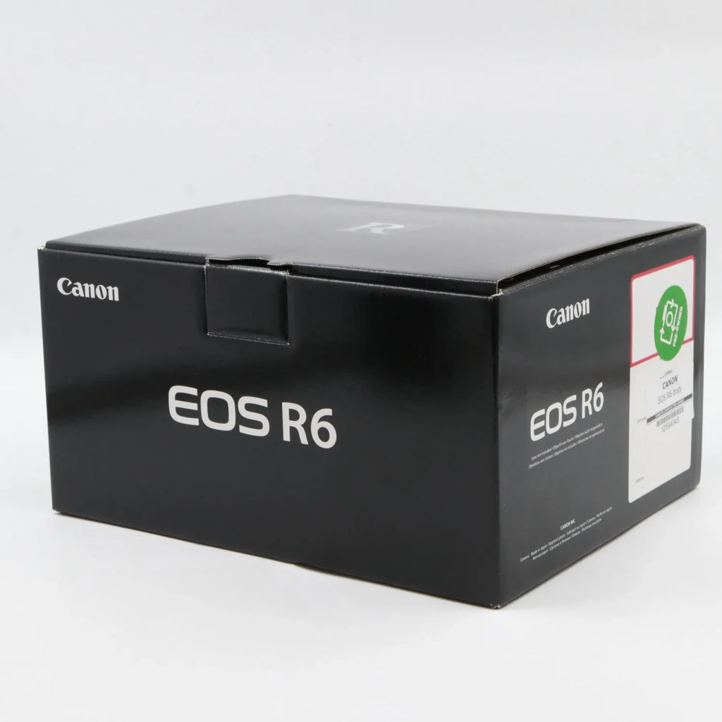 Canon EOS R6 body used
