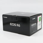 Canon EOS R6 body used