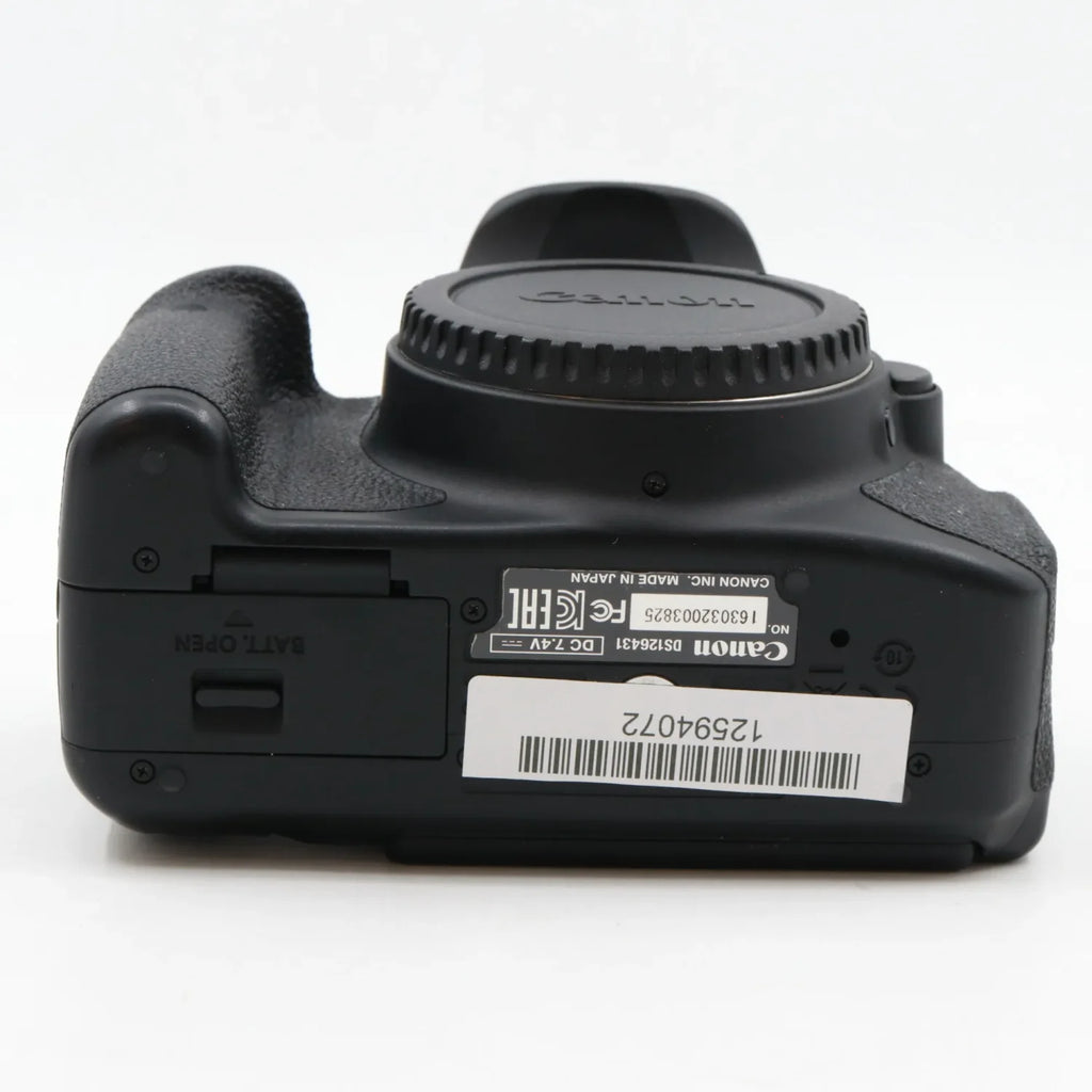 Canon EOS 700D body used
