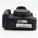 Canon EOS 700D body used