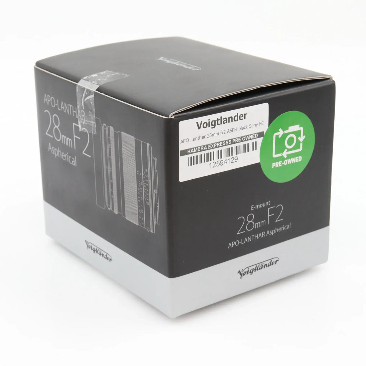 Voigtlander APO-Lanthar 28mm f/2 ASPH black Sony FE gebraucht