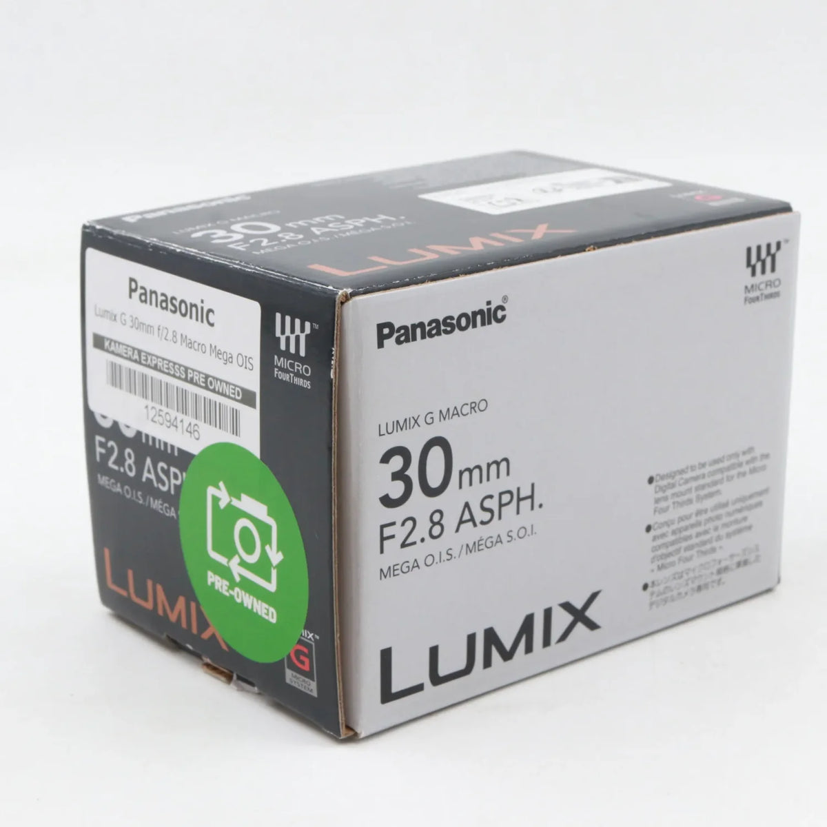 Panasonic Lumix G 30mm f/2.8 Macro Mega OIS gebraucht