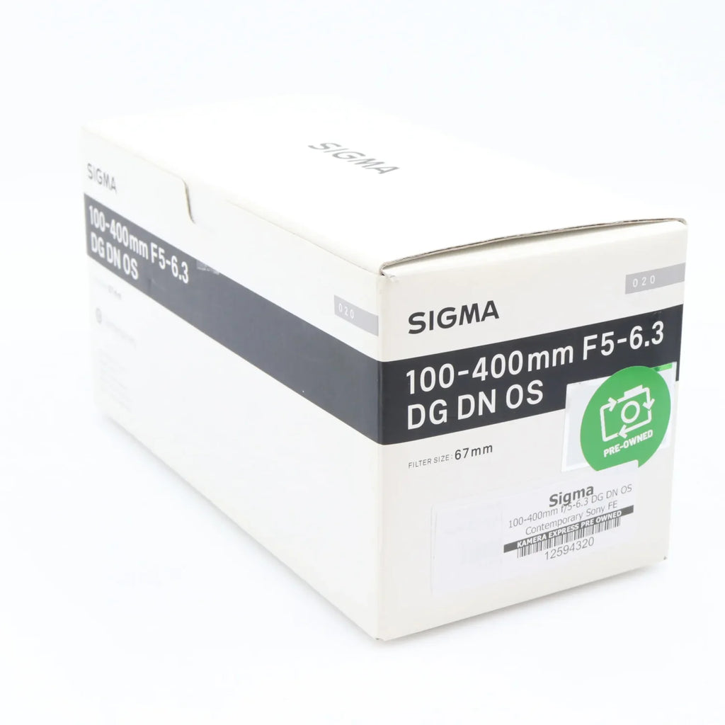 Sigma 100-400mm f/5-6.3 DG DN OS Contemporary Sony FE occasion
