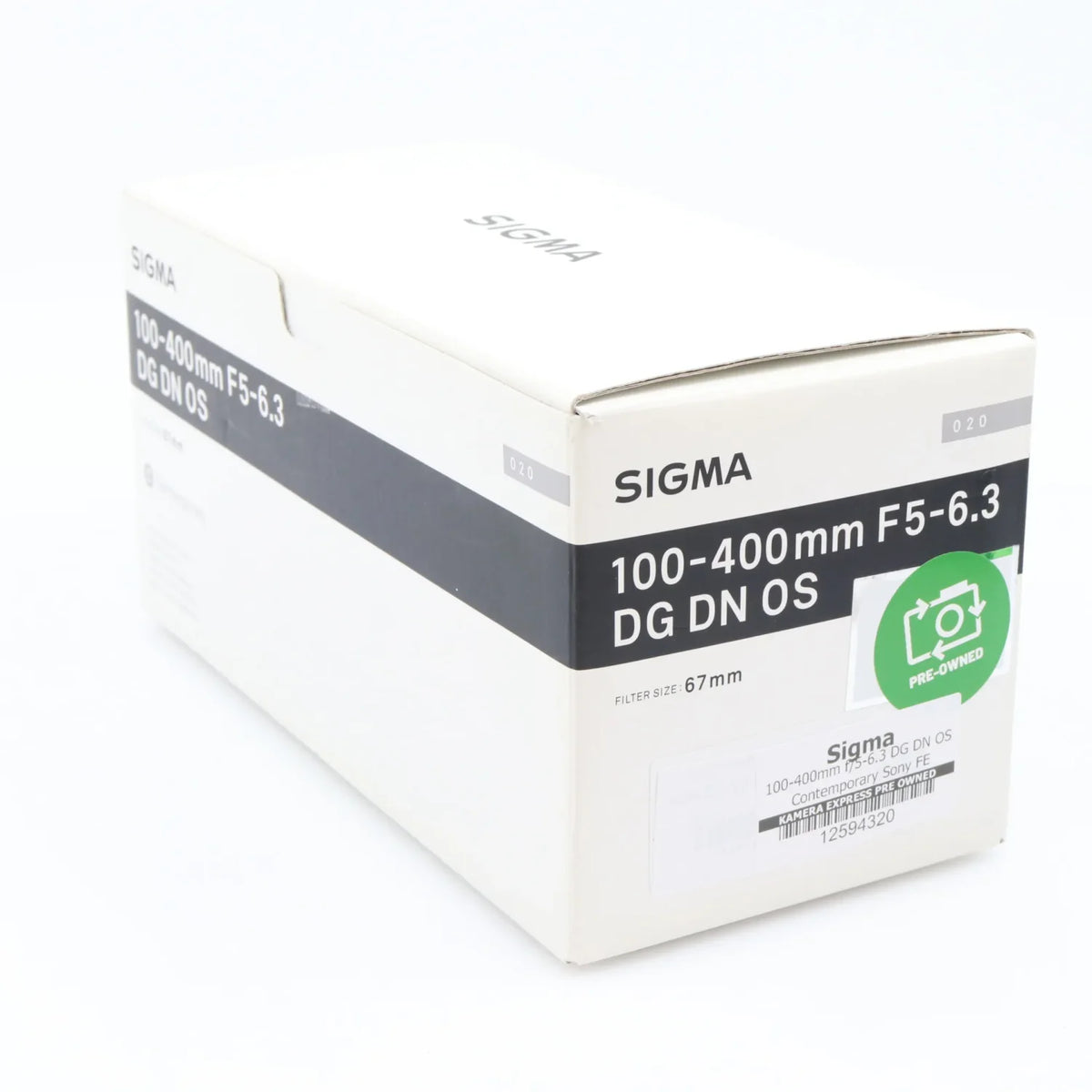 Sigma 100-400mm f/5-6.3 DG DN OS Contemporary Sony FE occasion