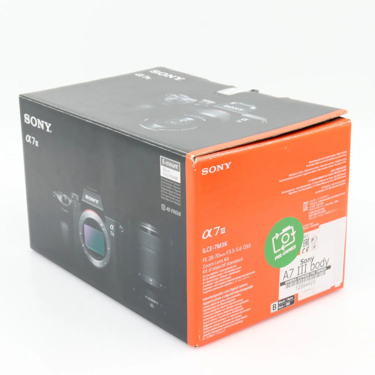 Sony A7 III body used