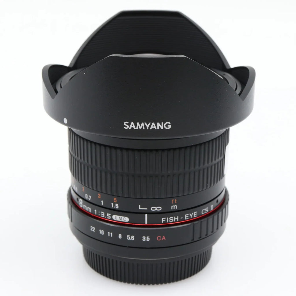 Samyang 8mm f/3.5 Fisheye Canon CSII occasion